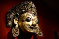 01-2 Head of Bhairava, the Wrathful Form of Shiva, 16C, Nepal - New York Metropolitan Museum Of Art.jpg